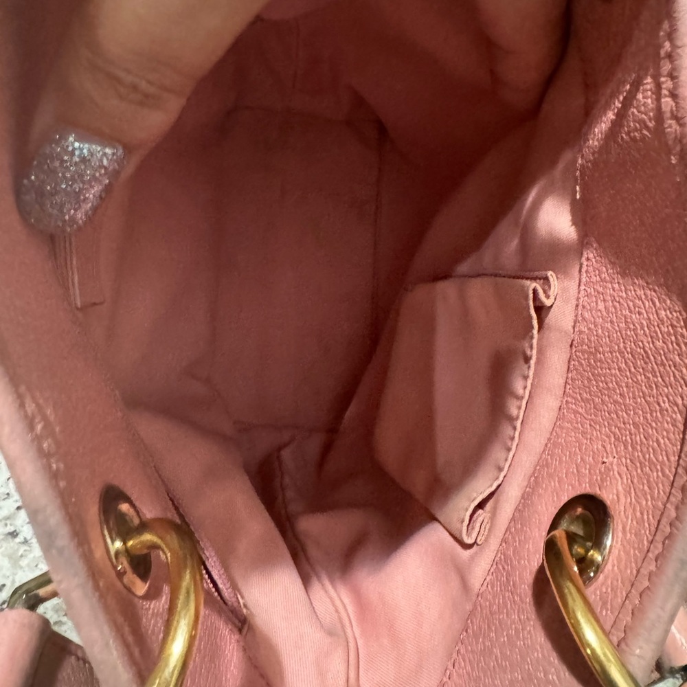 Gucci Gg Canvas Eclipse Pink Lining & Interior - image 7